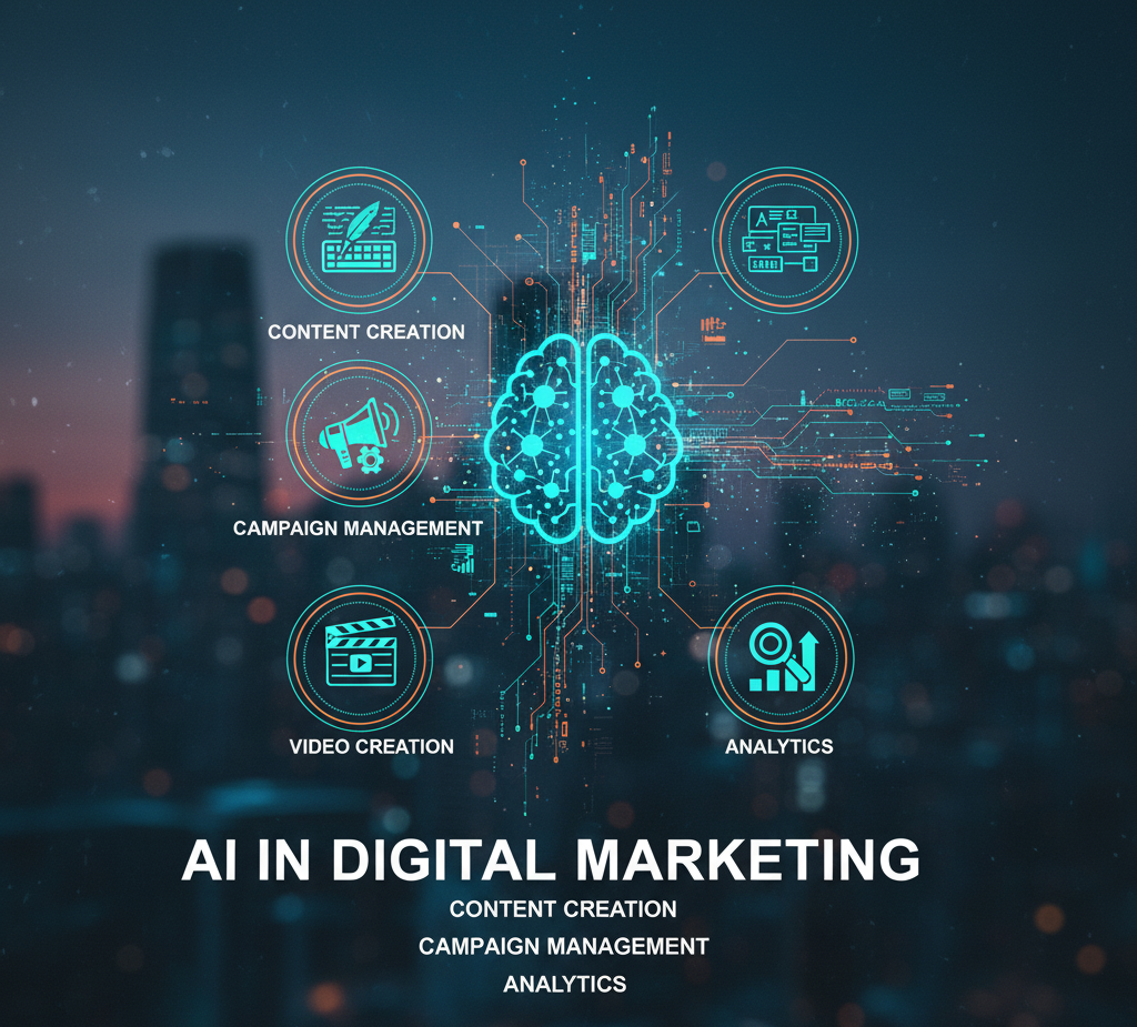 Use of Ai in digital marketing application